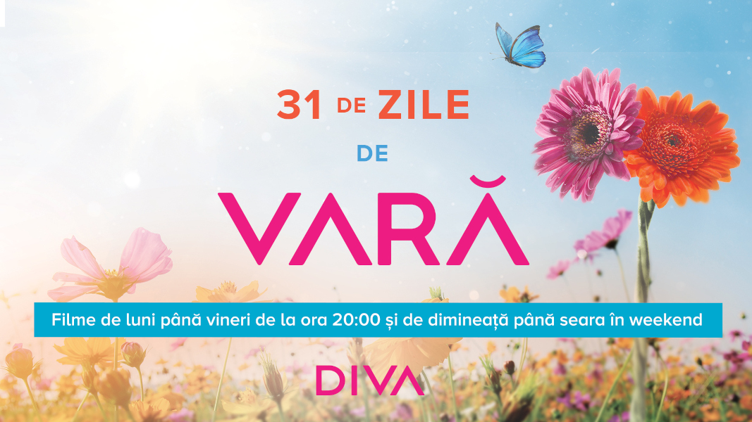 Astăzi la DIVA debutează seria 31 de zile de vară cu filme de dragoste irezistibile 