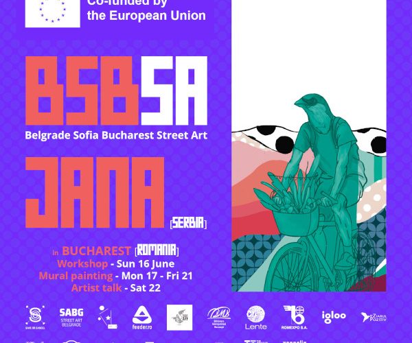 BSBSA găzduiește prima intervenție artistică creată de artista Jana Danilović în București