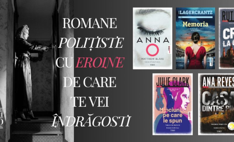 5 romane polițiste cu eroine