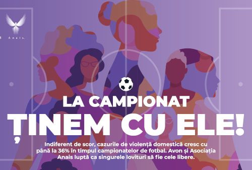 La Campionat ținem cu ele! Avon și Asociația Anais oferă butoane de panică femeilor vulnerabile, în perioada EURO 2024