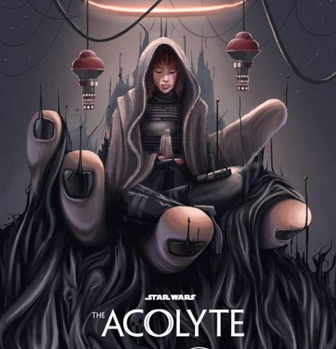 Ilustratoarea româncă Andra Busuioc a realizat un poster original pentru serialul Star Wars: The Acolyte, disponibil pe Disney+