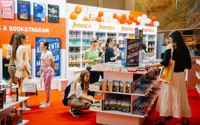 LIBREX la Bookfest 2024: Cele mai bine vândute cărți de ficțiune și nonficțiune