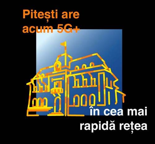 Cea mai rapidă rețea mobilă din România, 5G+ de la Orange, acum și în Pitești