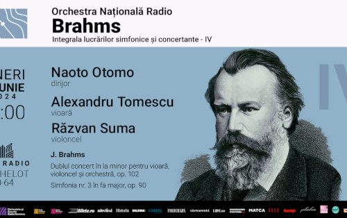 NAOTO OTOMO, ALEXANDRU TOMESCU și RĂZVAN SUMA: ultimul „episod” al Integralei Brahms la Sala Radio