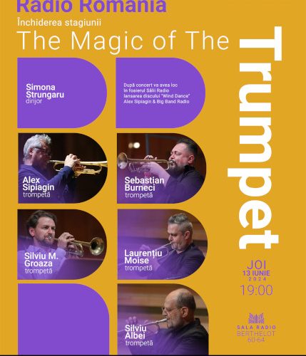„The Magic of Trumpet”: închiderea stagiunii de jazz la Sala Radio