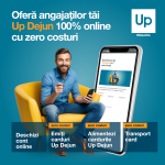 Up România vine în sprijinul antreprenorilor din România: costuri zero pentru cardul Up Dejun și proces de onboarding 100% digitalizat