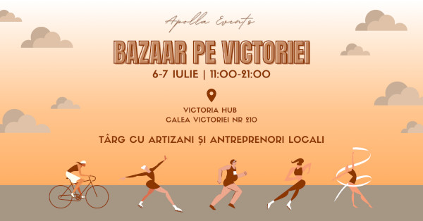 Apolla Events vă invită la Bazaar pe Victoriei pe 27-28 iulie