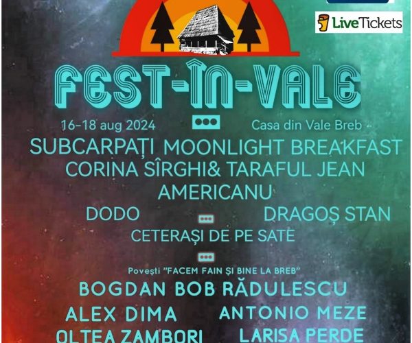 Fest-în-Vale la #MagicLandBreb, Maramureș, între 16 și 18 august