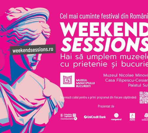 Weekend Sessions și Muzeul Muncipiului București vă invită la ultimele întâlniri din sezonul de vară: 27 & 28 iulie