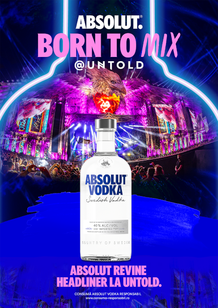 Absolut revine headliner la UNTOLD 2024