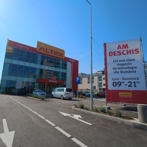 Altex deschide cel mai mare magazin de tehnologie din România, în zona București-Nord