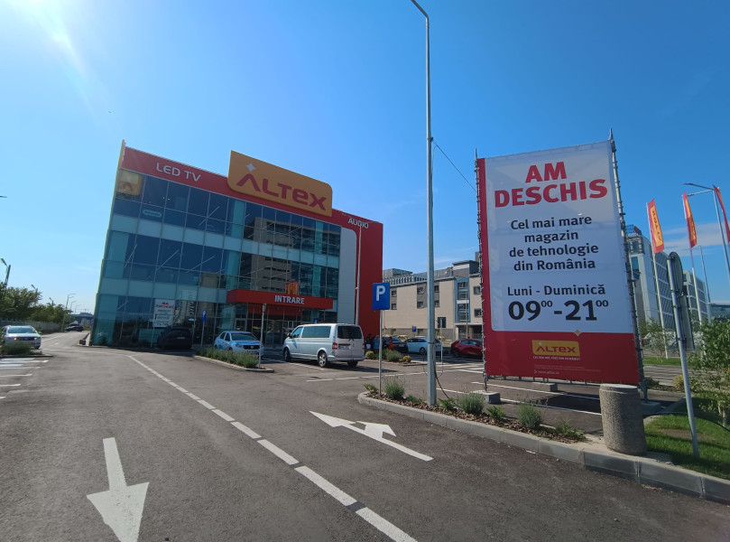 Altex deschide cel mai mare magazin de tehnologie din România, în zona București-Nord Altex din București-Nord