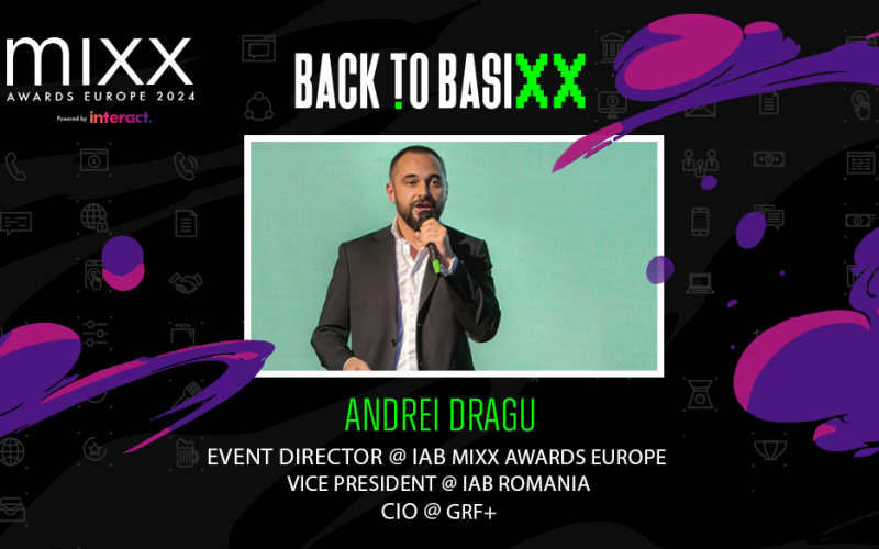 Andrei Dragu devine noul Director de Eveniment pentru IAB MIXX Awards Europe