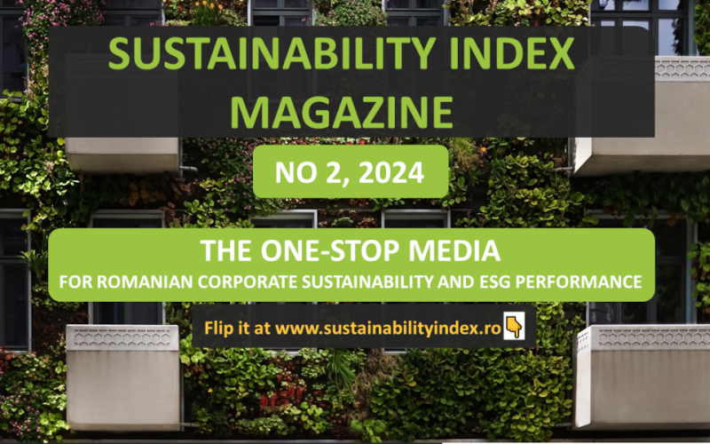 Lansare anuar bilingv Sustainability Index Magazine ediția a 2-a: Profiluri ESG și noile evoluții din sustenabilitate