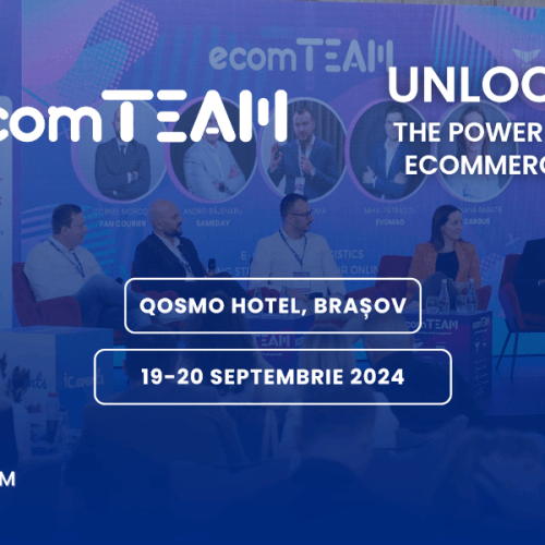 Hai cu noi în teambuildingul e-commerce-ului românesc. ecomTEAM 2024 se apropie: ce teme abordăm anul acesta și cum se va desfășura evenimentul?