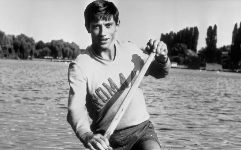 Ivan Patzaichin - tanar, in canoe. Sursa foto: TVR