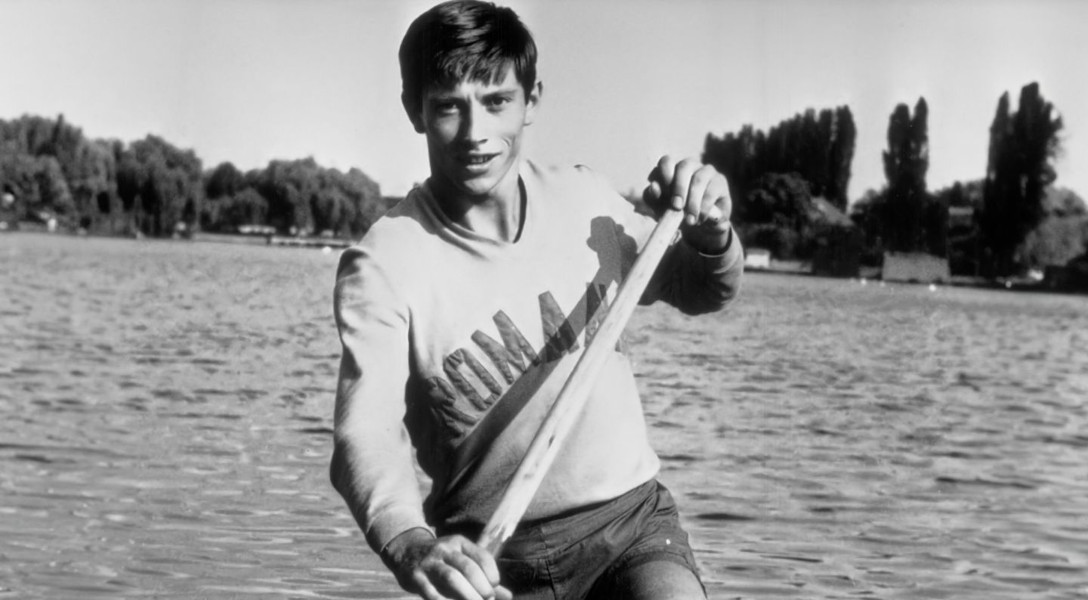 Ivan Patzaichin - tanar, in canoe. Sursa foto: TVR