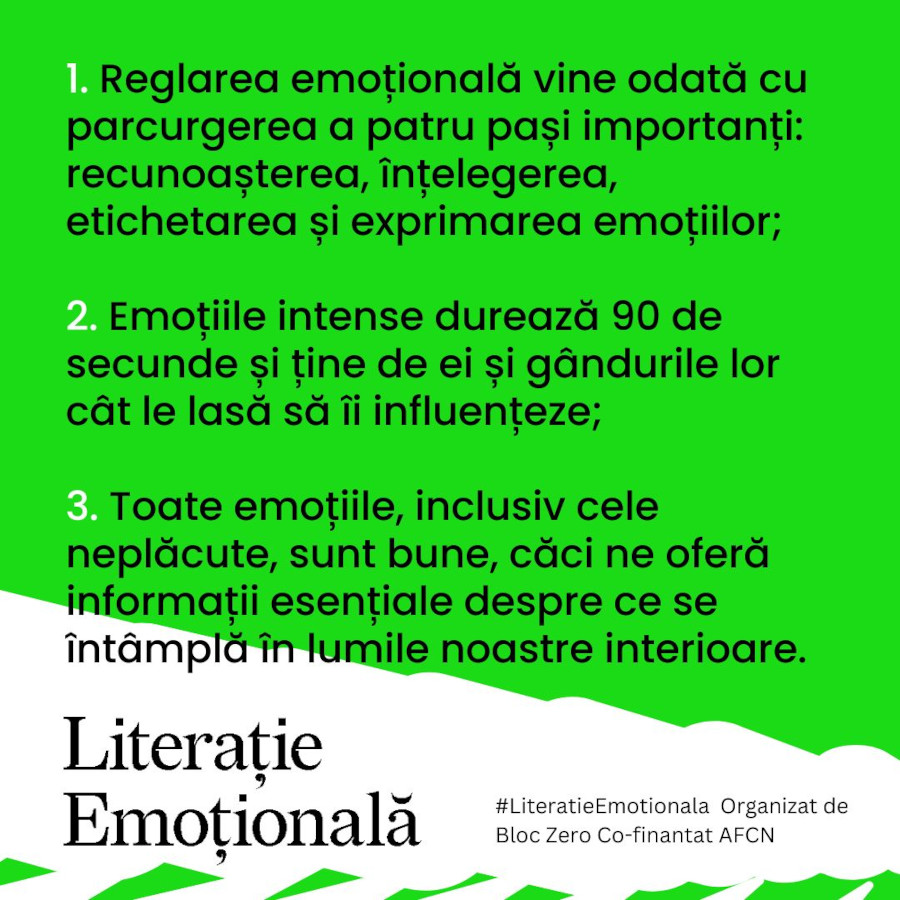 Nevoile tinerilor GenZ: Scurte concluzii la finalul Caravanei Literației Emoționale