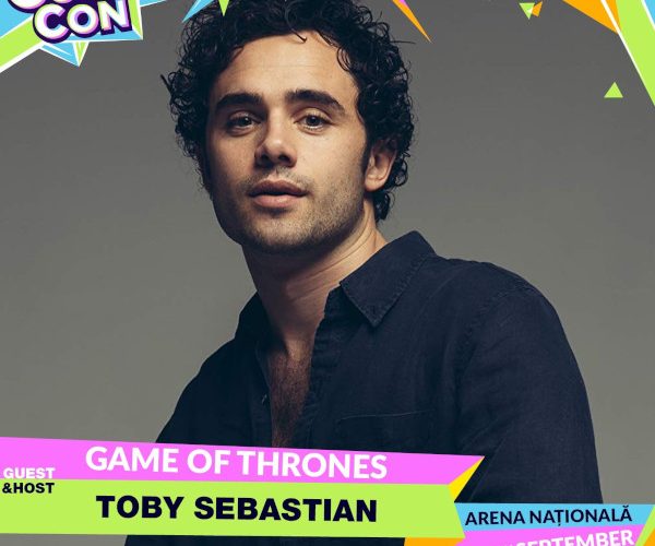 Toby Sebastian Comic Con Arena Națională din București septembrie 2024