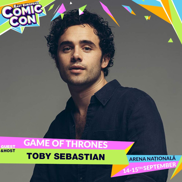 Toby Sebastian Comic Con Arena Națională din București septembrie 2024