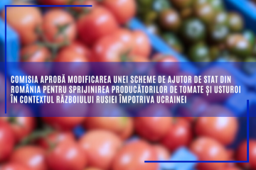 Comisia aprobă modificarea unei scheme de ajutor de stat din România pentru sprijinirea producătorilor de tomate și usturoi