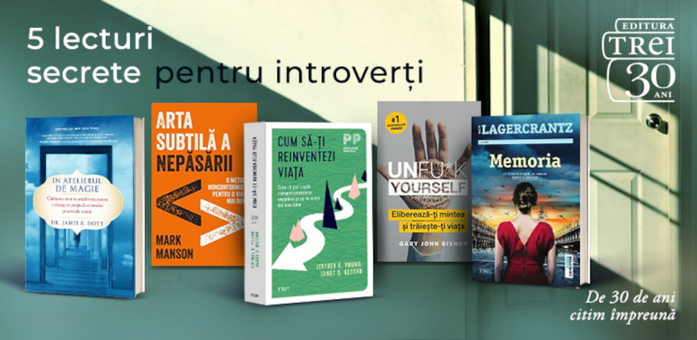 Banner 5 lecturi secrete pentru introvertiți