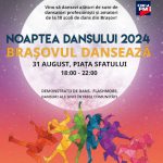 afis Noaptea Dansului: Brașovul Dansează