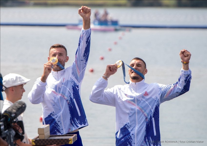 Florian-Marian Enache și Andrei Sebastian Cornea Foto: COSR/ Cristian Nistor