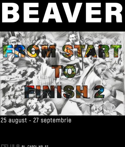 From start to finish 2 – o lună de live painting cu Beaver în Celula de Artă, de pe 25 august