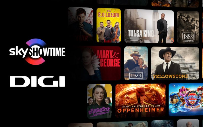 DIGI lansează noul pachet TV Digital SkyShowtime