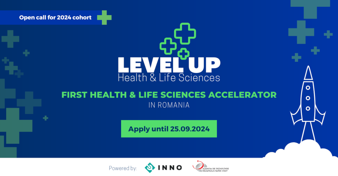 INNO Înscrieri deschise pentru acceleratorul dedicat start-upurilor din sănătate și științele vieții