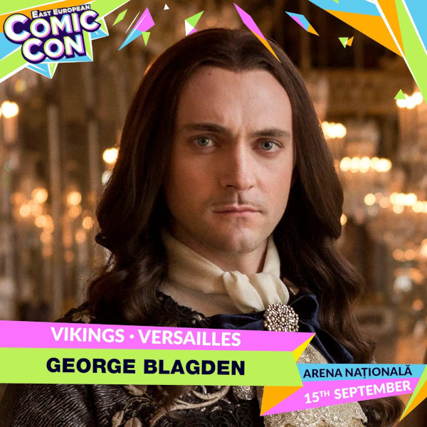 George Blagden la Comic Con Arena Națională