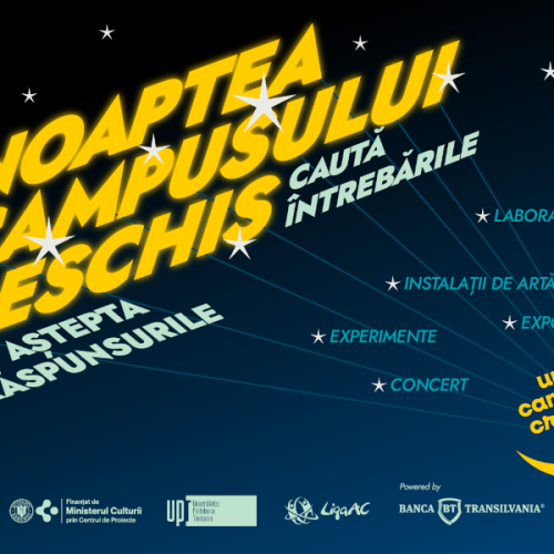 Noaptea Campusului Deschis are loc la Timișoara pe 28 septembrie 2024