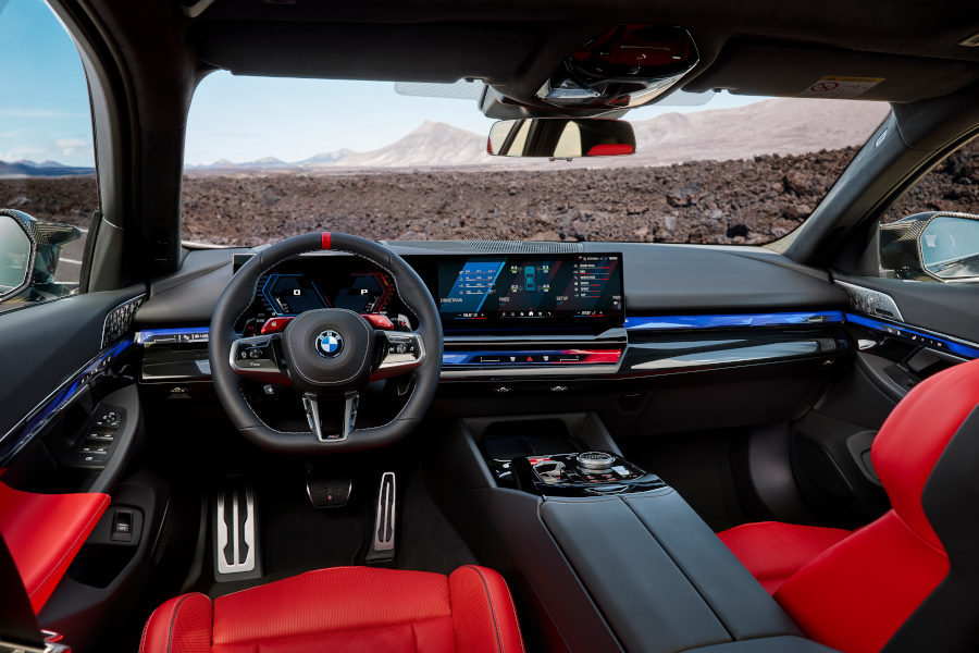 Noul BMW M5 Touring 2024 - interior Fabian Kirchbauer Photography