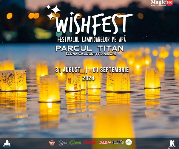 WishFest 2024 festivalul lampioanelor pe apă