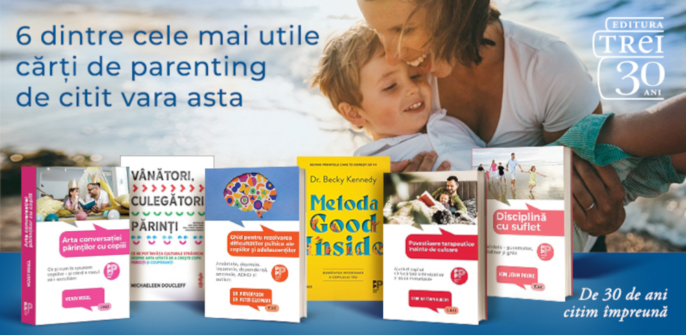 6 dintre cele mai utile cărți de parenting