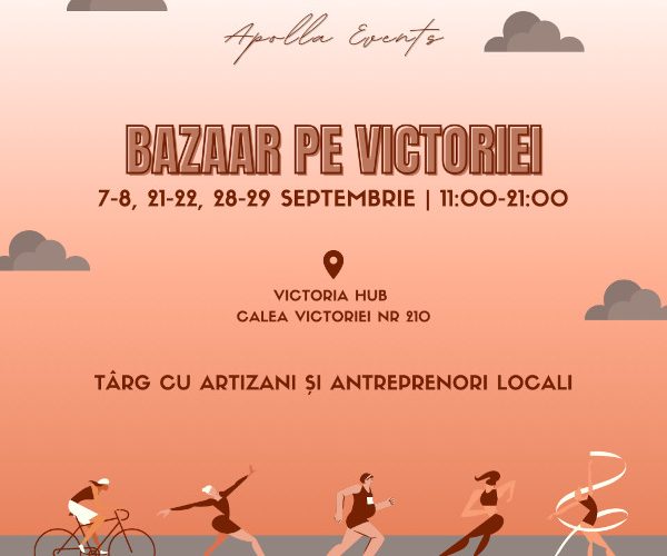 Bazaar pe Victoriei pe 7-8 septembrie