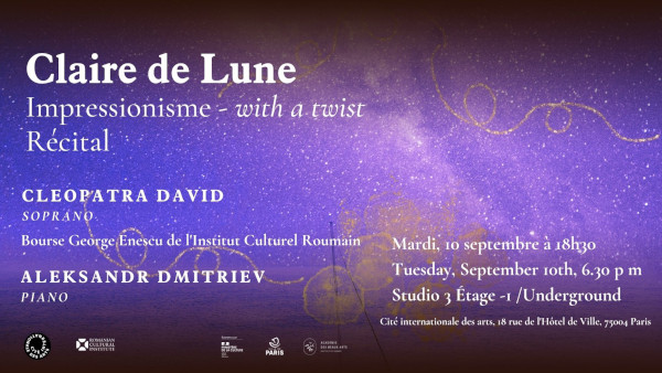 Impresionism with a twist la Paris. Claire de Lune