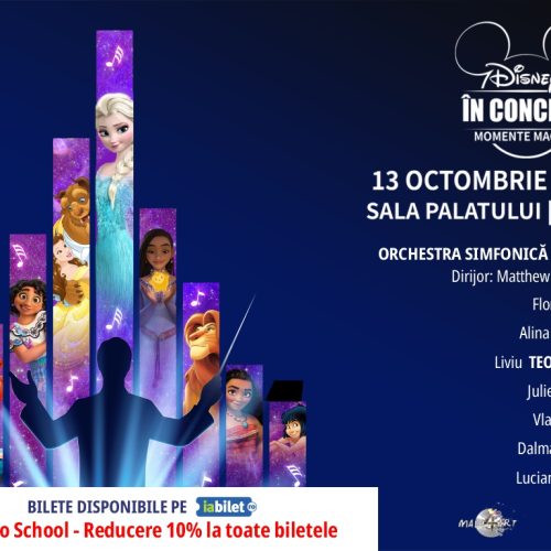 Oferta limitată cu care Disney în Concert sărbătorește începerea noului an școlar