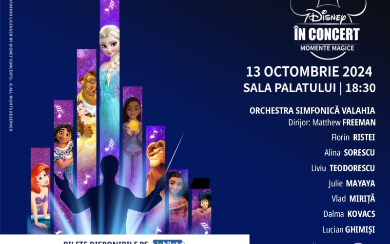 Oferta limitată cu care Disney în Concert sărbătorește începerea noului an școlar