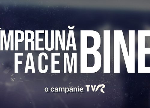 Împreună facem bine! – TVR face apel la umanitate