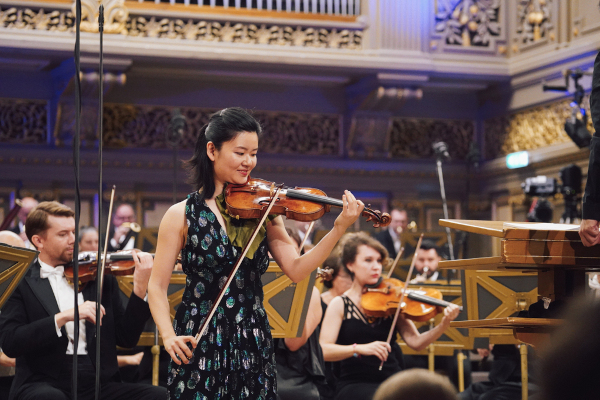 Mayumi Kanagawa din SUA a câștigat Premiul I la Concursul Enescu 2024, sectiunea vioară