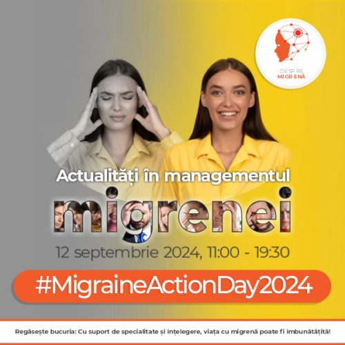 #MigraineActionDay2024 – Ziua Internațională de Conștientizare a Migrenei