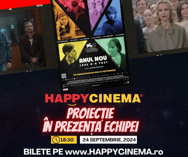 Proiecție specială a filmului premiat la Veneția, „Anul Nou care n-a fost”, în prezența echipei, la Happy Cinema Vitantis