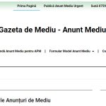 Importanța anunțului în ziar pentru obținerea autorizației de mediu