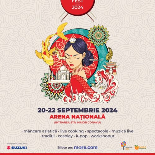 ASIA FEST are loc între 20 și 22 septembrie, în București