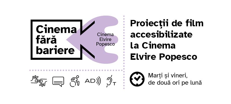 Institutul Francez din România lansează proiectul „CINEMA FĂRĂ BARIERE” accesibilizarea cinematografului și a filmelor pentru persoanele cu dizabilități senzoriale