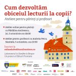 Cum să împrietenim copiii cu lectura - ateliere pentru părinții și profesorii din Brașov