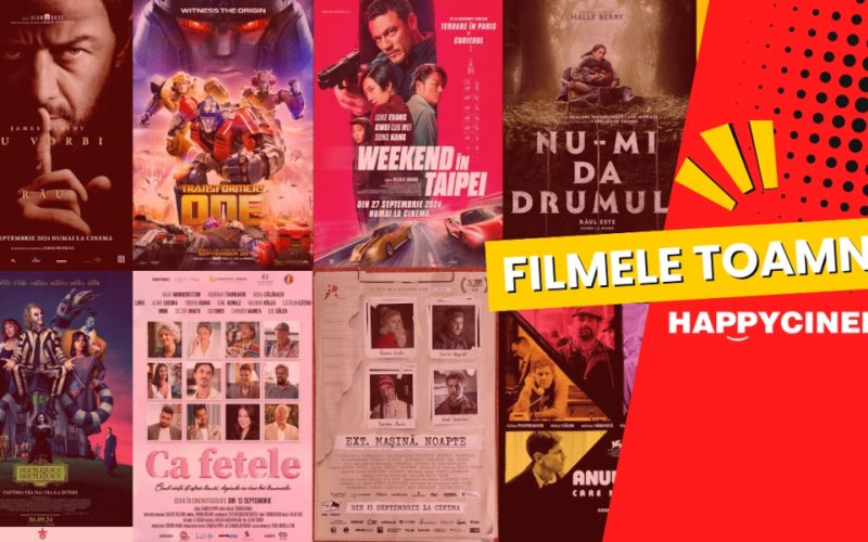 Filmele lunii septembrie la Happy Cinema