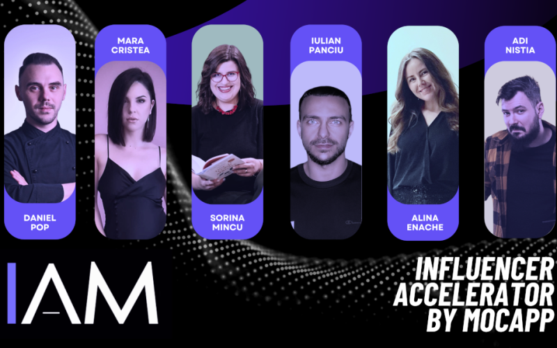 MOCAPP anunță lansarea ediției #3 a Influencer Accelerator (IAM) – o inițiativă care formează viitoarea generație de creatori responsabili